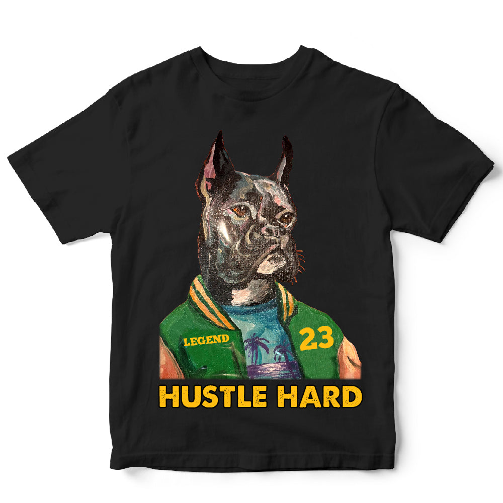 Hustle hard hotsell t shirt