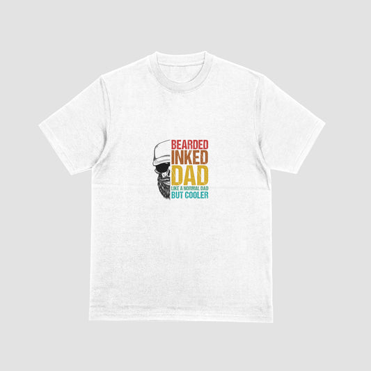 BEARDED INKED DAD T-SHIRT