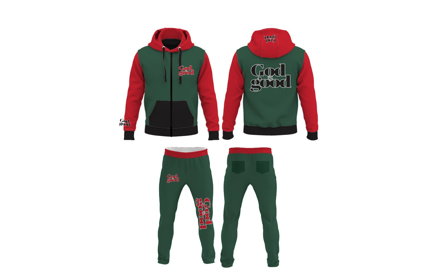 "God is Good" Full Sweat Kit