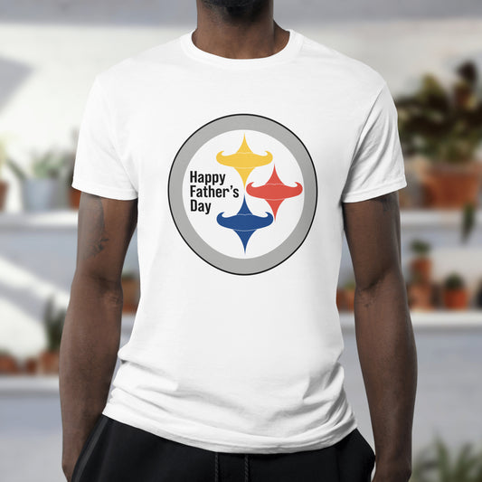 PITTSBURGH STEELERS HAPPY FATHER'S DAY T-SHIRT