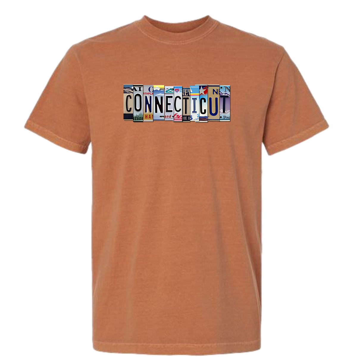 "CONNECTICUT" Plate TEE