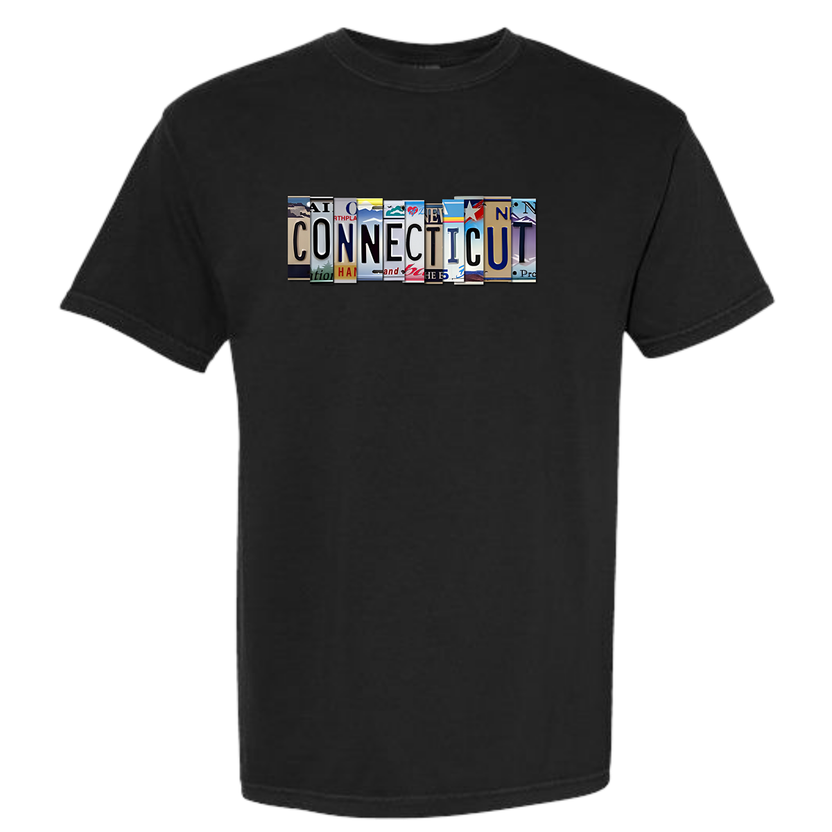 "CONNECTICUT" Plate TEE