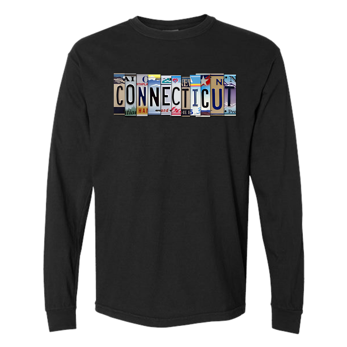 "CONNECTICUT" Plate Long Sleeve