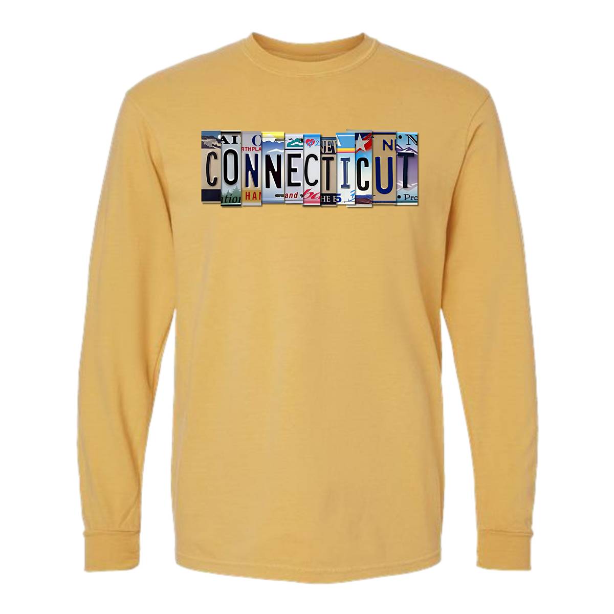 "CONNECTICUT" Plate Long Sleeve