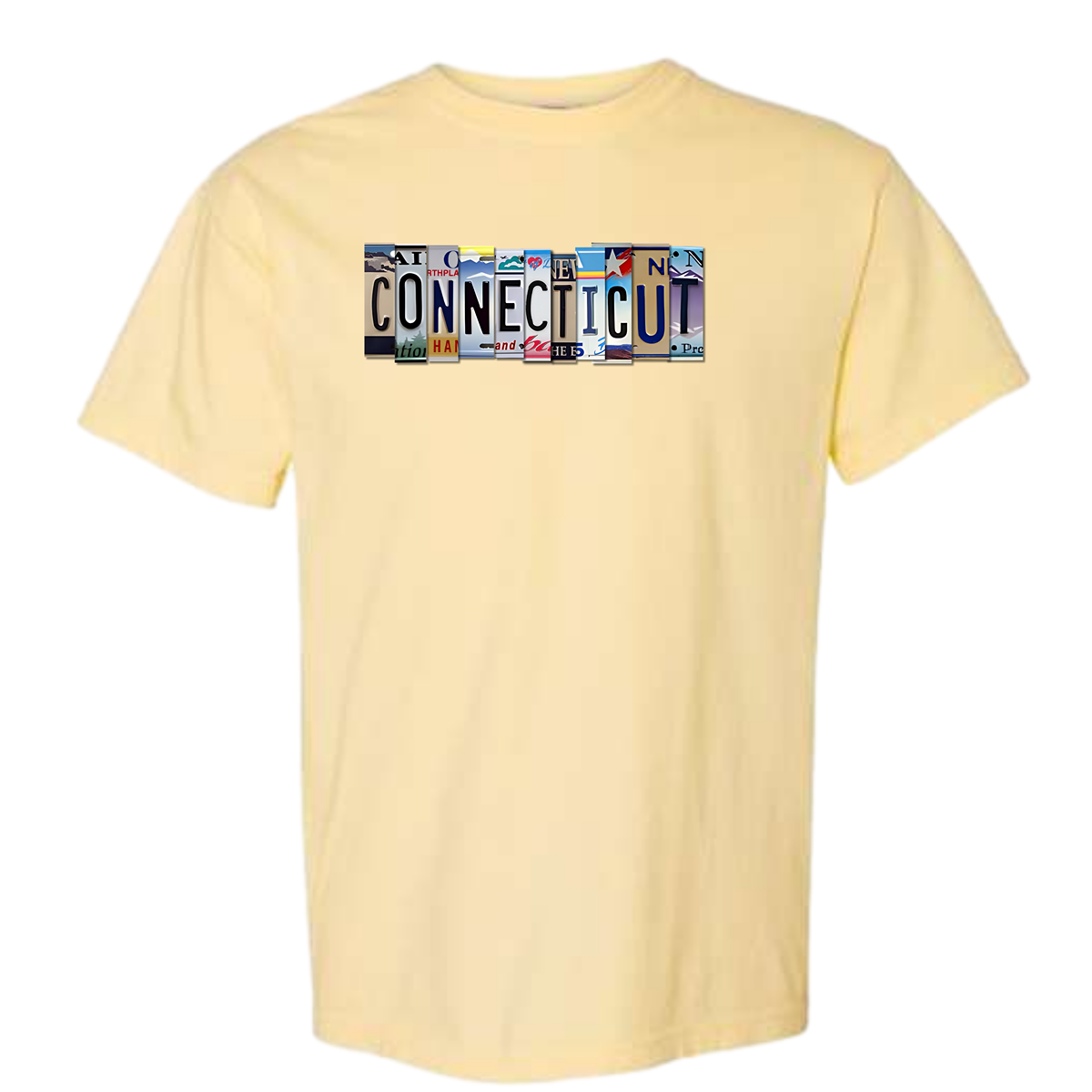 "CONNECTICUT" Plate TEE