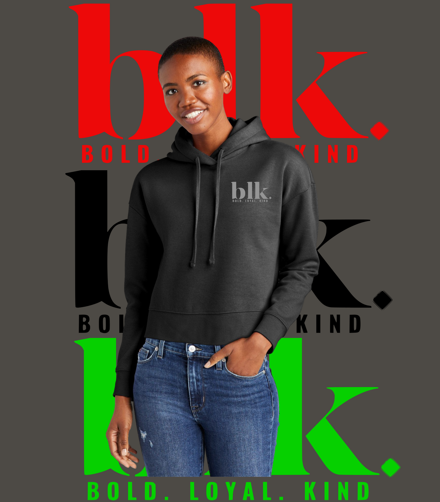 BLK Women’s Fleece Hoodie