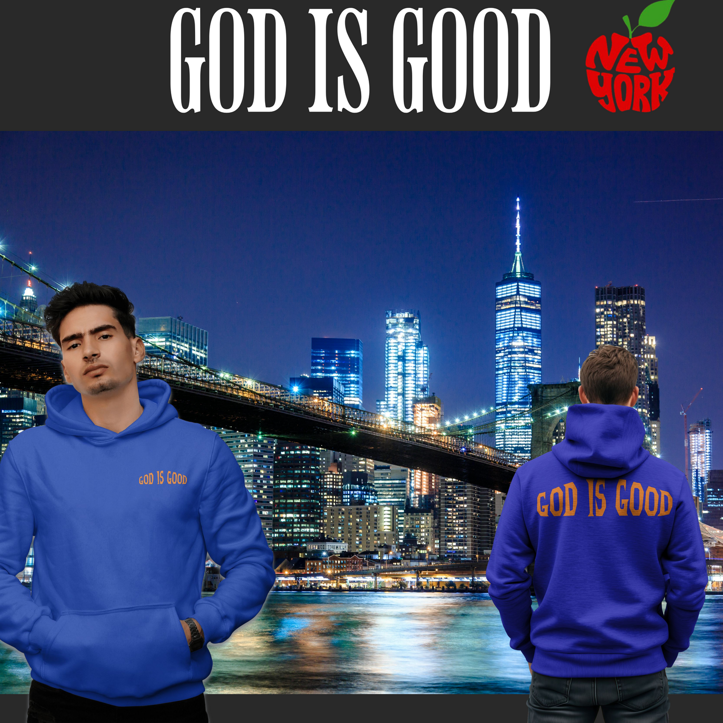 God is Good Premium Hoodie