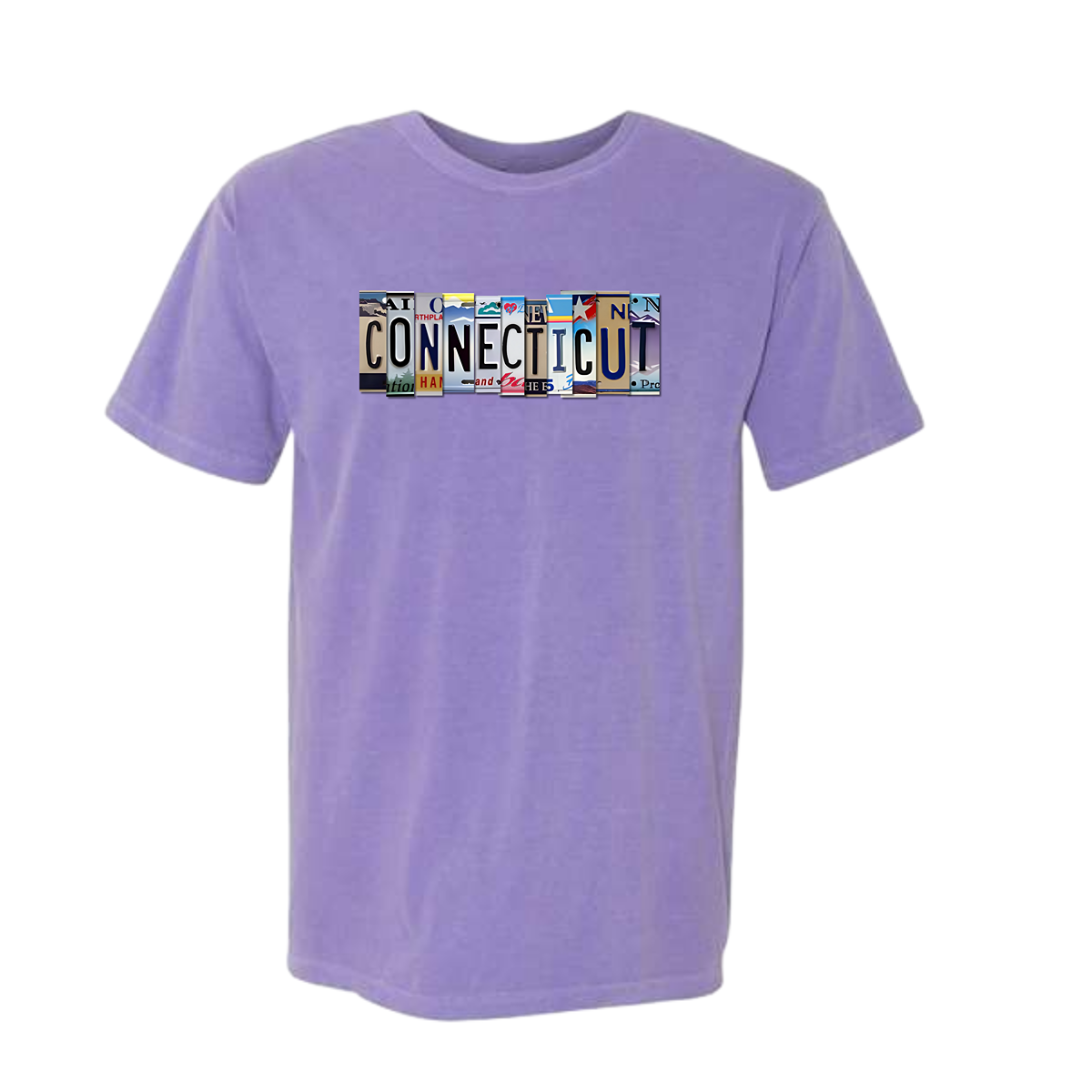 "CONNECTICUT" Plate TEE